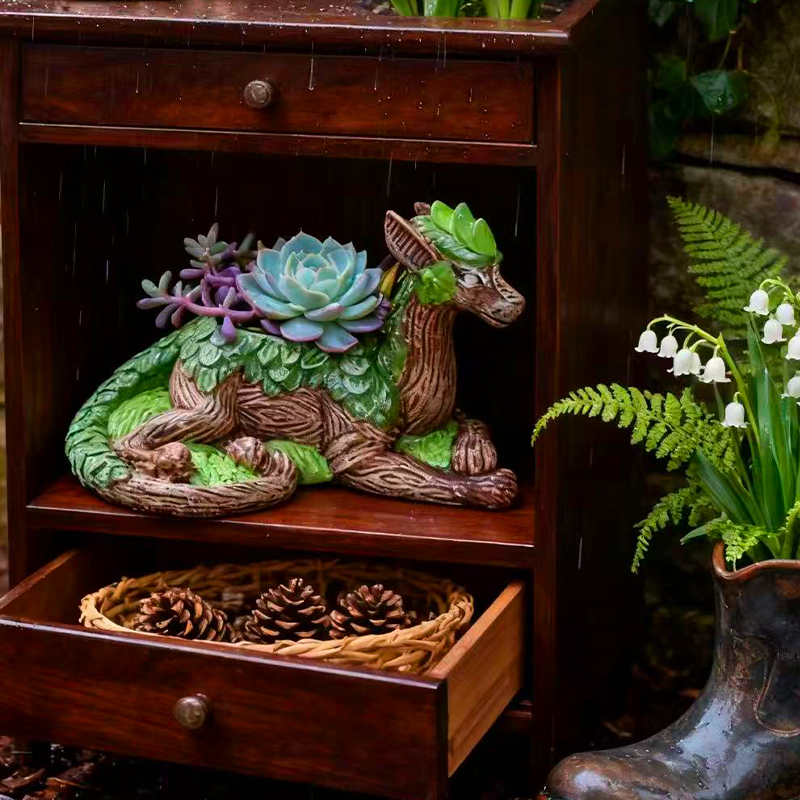 Pot de fleurs créatif en forme - Echeveria Succulent avis et prix