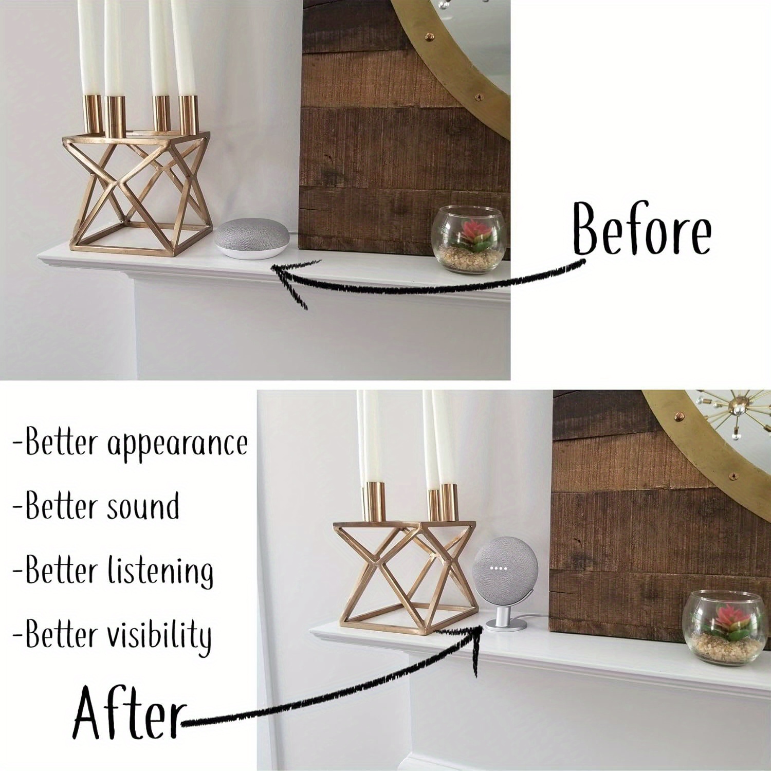 Support d'affichage pour haut- - Google Speaker Nest Mini avis et prix
